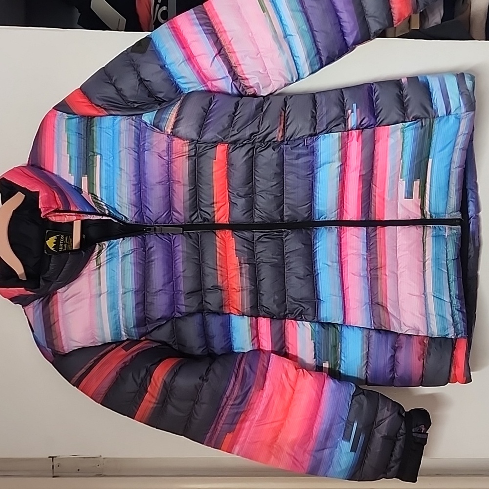 Burton Multicolor Puffer Jacket - image 1